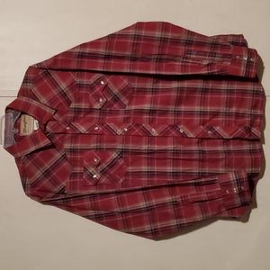 Wrangler men's western shirt size Xlg